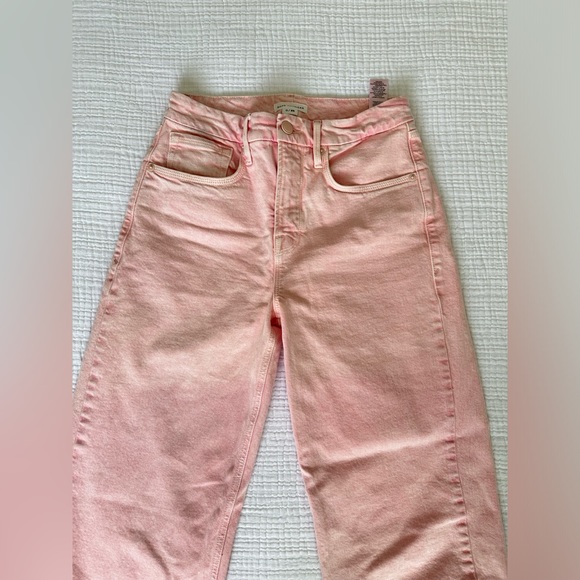 GOOD AMERICAN Good 90’s Relaxed Jeans Mineral Rose Quartz - Picture 2 of 5